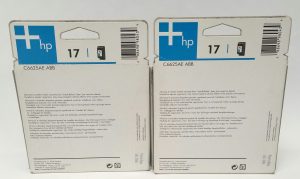 Joblot 2x HP Invent 17 C6625AE ABB HP Inkjet Print Cartridge 2x Tri Color - Image 4