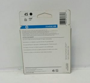 HP 45 51645AE ABB HP Color Copier 290 Black Inkjet Print Cartridge - Image 4