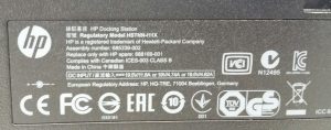 HP HSTNN-I11X Docking Station - No PSU - Image 3