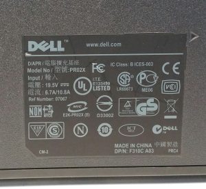 Dell PR02X Docking Station - No PSU - Image 3