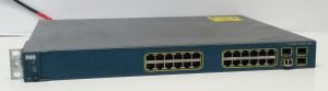 Cisco WS-C3560G-24TS-S Catalyst 3560 G Series 24 Ports Switch w x1 1000BASE-SX Fibre Transceiver Module
