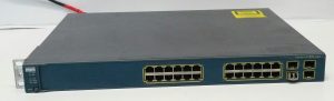 Cisco WS-C3560G-24TS-S Catalyst 3560 G Series 24 Ports Switch w x1 1000BASE-SX Fibre Transceiver Module - Image 2