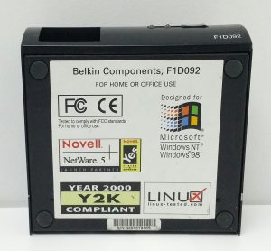 Belkin F1D092 OmniCube 2-Port KVM Switch - Image 3