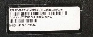 Acer Travel Mate P253 TMP253-M-33114G50Maks Windows 10 Pro 15.6" Laptop - Image 3