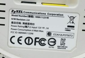 Zyxel NWA1123-NI Access Point - Image 3