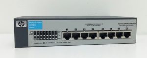 HP Procurve J9079A 10/100Base-TX Ports (1-7) Ports 10/100/1000Base-T Port(8) Switch