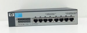 HP Procurve J9079A 10/100Base-TX Ports (1-7) Ports 10/100/1000Base-T Port(8) Switch - Image 2