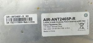 Cisco AIR-ANT2465P-R 2.4GHz, 6.5dBi Diversity Patch Antenna w/RP-TNC - Image 3