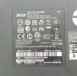 Acer Aspire MS2393 ES1-311 Series Pentium N3540 2.66GHz 2GB Ram 500GB HDD Windows 10 64 - Image 3