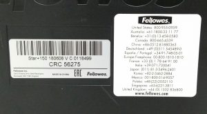 Fellowes Star+150 Manual Comb Binding Machine - Image 3