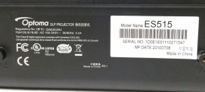 Optoma ES515 VGA DLP Projector - Image 3