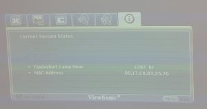 ViewSonic VS14550 DLP Projector 1297 Lamp Hours Used #4596 - Image 2