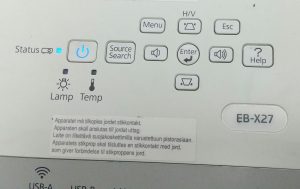 Epson EB-X27 H692B HDMI LCD Projector 3096 Lamp Hours Used - Image 9