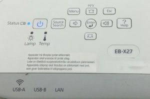 Epson H692B EB-X27 HDMI LCD Projector 4446 Lamp Hours Used - Image 5