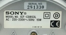 Sony ICF-CD853L CD-R/RW Playback FM/MW/LW 3Band CD Clock Radio - Image 3