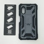 X0021ZSNEV Poetic Spartan Galaxy XCover Pro Metallic Gun Metal Phone Case - Image 5