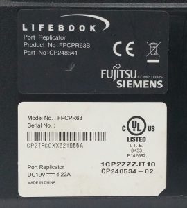 Fujitsu Lifebook FPCPR63B Port Replicator Docking Station - Image 3