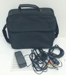 Hitachi CP-X275WAT VGA LCD Projector + Bag + Remote - Image 3