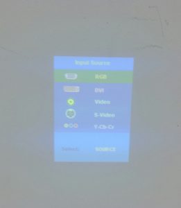 Sahara AV-3600 DLP Projector + Bag + Cable - Image 2