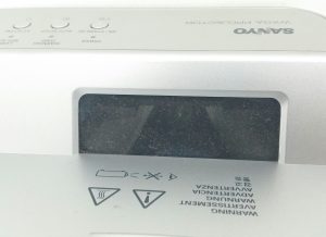 Sanyo PDG-DWL2500 WXGA Projector 2290 Lamp Hours Used - Image 5