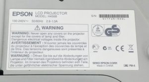 Epson EB-470 H456B LCD Projector - Image 3