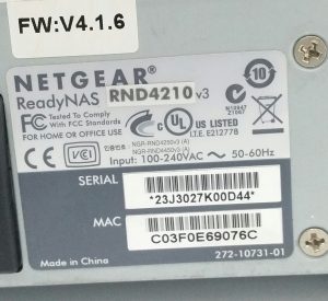 Netgear ReadyNAS RND4210 v3 Network Storage Box - Image 3