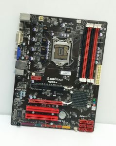 Biostar H55A+ Ver: 6.1 GbE Lan USB 2.0 VGA DVI/HDMI Motherboard - Image 2