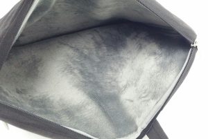 Arvok Fleece Laptop bag Black - Image 5