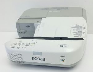 Epson EB-470 LCD Projector 1454 Lamp Hours Used H456B