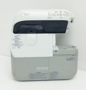 Epson EB-470 LCD Projector 1692 Lamp Hours Used H456B