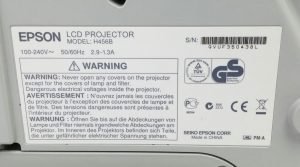Epson EB-470 LCD Projector 1568 Lamp Hours Used H456B - Image 3