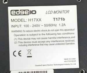 Edge10 H17XX VGA 17" LCD Monitor - Image 3