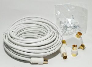 Logik LIOAERK15 10M Aerial Cable Kit