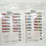 Joblot 2x LTO Barcode Label Orientation Sheets