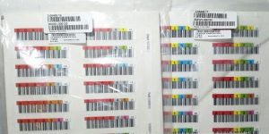 Joblot 2x LTO Barcode Label Orientation Sheets - Image 5