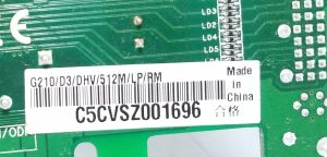 Nvidia Pegatron G210/D3/DHV/512M/LP/RM HDMI VGA Graphics Card - Image 3