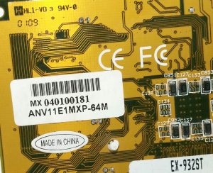 MX040100181 VGA Graphics Card - Image 3