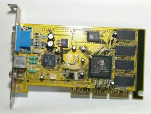 3D Power TNT2 VGA Graphics Card No Fan