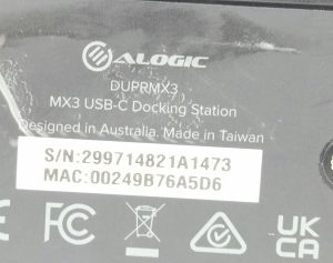 Alogic MX3 DUPRMX3 USB-C Docking Station - Image 3