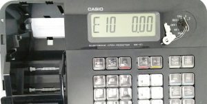 Casio SE-G1-1 Electronic Cash Register Machine With Key - Image 7