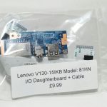 Lenovo V130-15IKB 81HN Laptop I/O Daughterboard + Cable