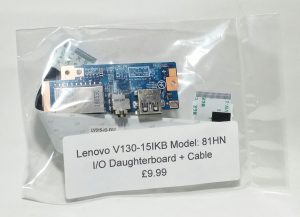 Lenovo V130-15IKB 81HN Laptop I/O Daughterboard + Cable
