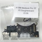 Apple A1398 Macbook Pro 15" Laptop I/O Daughterboard - Image 2