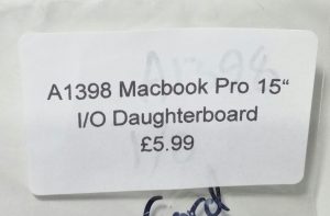 Apple A1398 Macbook Pro 15" Laptop I/O Daughterboard - Image 3