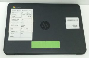 HP Chromebook 14 G4 - Celeron Quad Core 1.83GHz - 4GB RAM - 14" - 32GB SSD - Chrome OS - Image 6