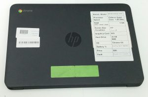 HP Chromebook 14 G4 - Celeron Quad Core 1.83GHz - 4GB RAM - 14" - 32GB SSD - Chrome OS - Image 7