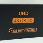 UHD 4K x 2K 3D 1x 4 HDTV HDMI Splitter