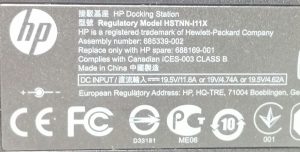 HP HSTNN-I11X Docking Station No Power Adapter - Image 8