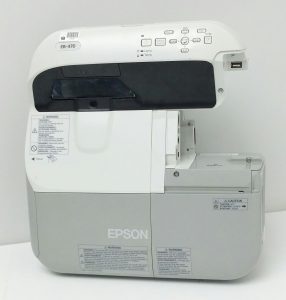 Epson EB-470 H456B LCD Projector 2246 Lamp Hours Used - Image 10