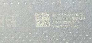 HP Chromebook 14 G4 - Celeron Quad Core 1.83GHz - 4GB RAM - 14" - 32GB SSD - Chrome OS - Image 4